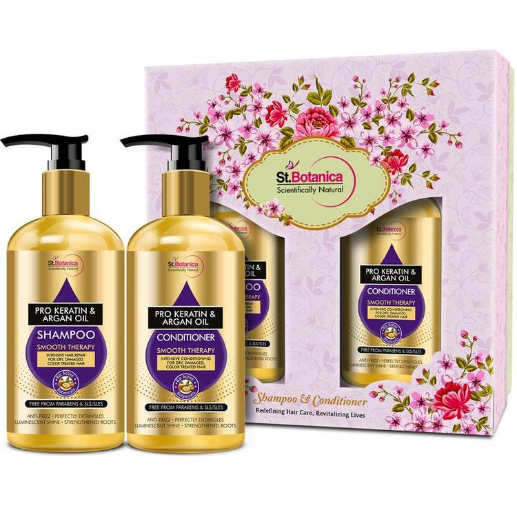 Pro Keratin & Argan Oil Shampoo & Conditioner Kit